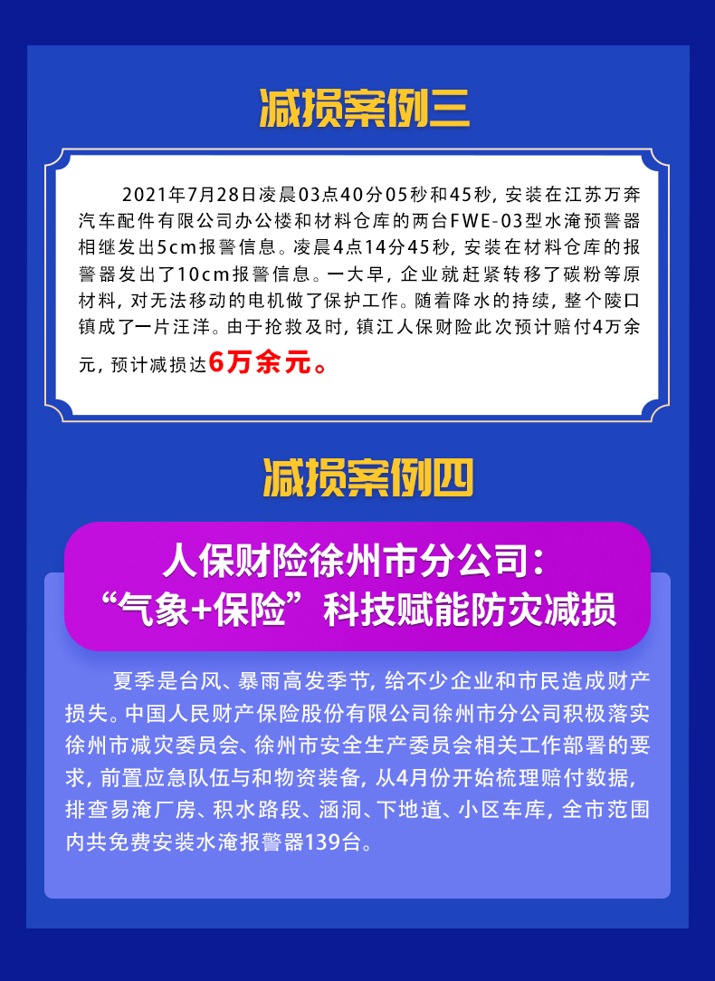 台风“烟花”水淹预警情况汇总及减损案例(图4)